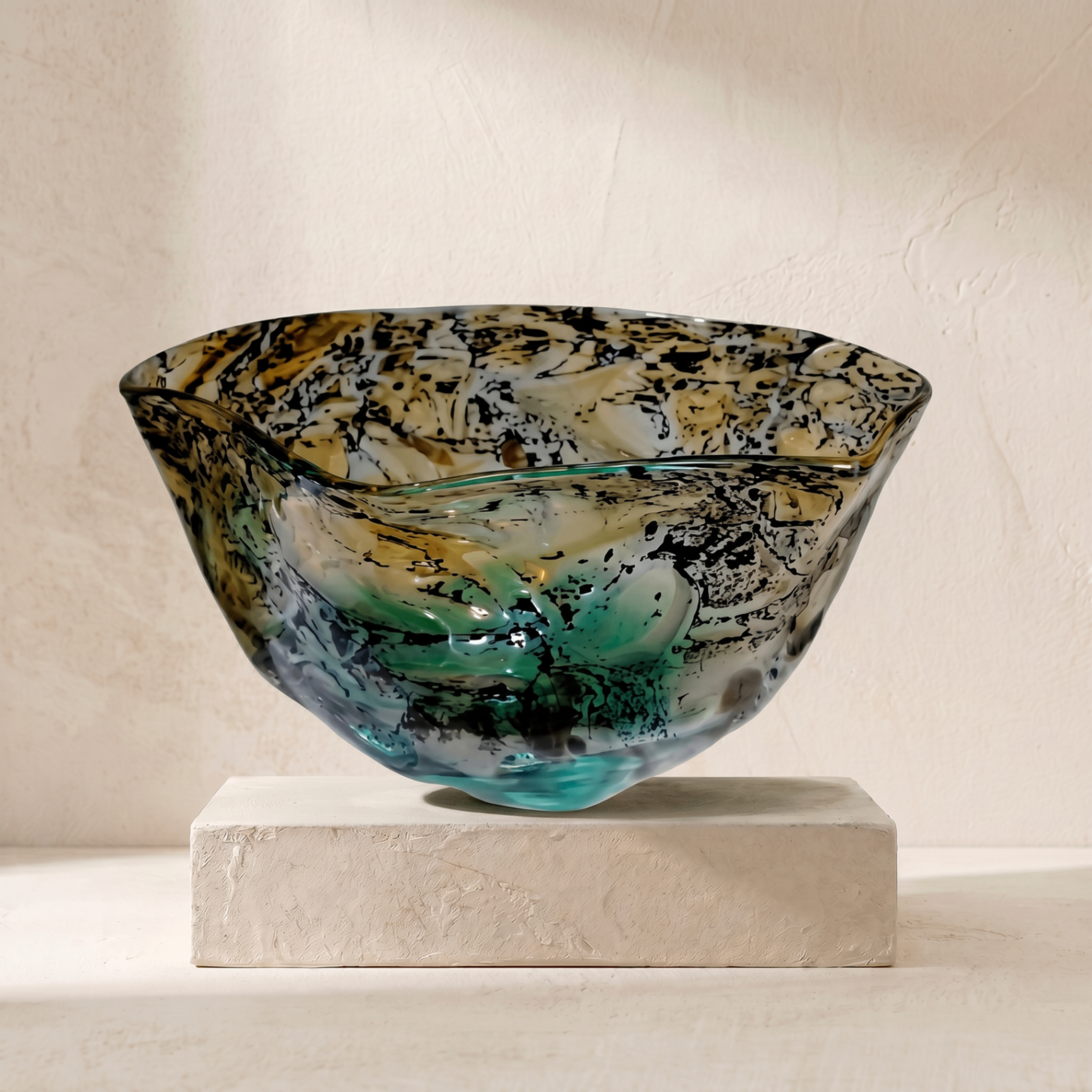 Coupe en verre marbré — REF#78002